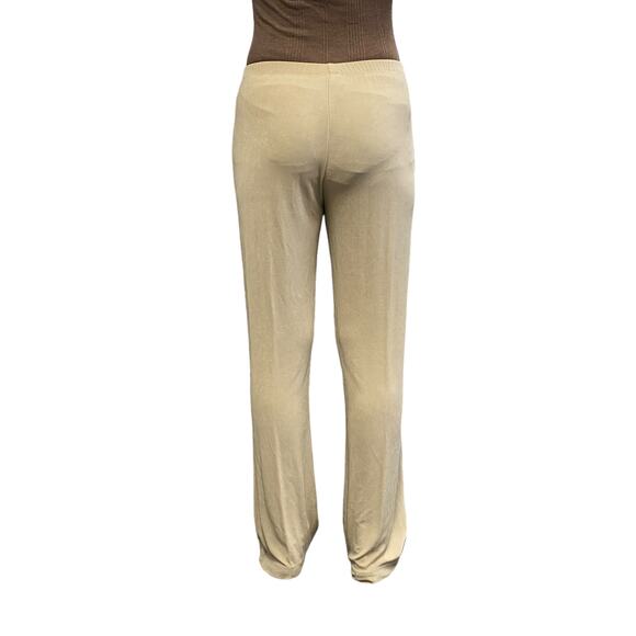 Chicos Travelers Womens Size 00R Tan Slinky Elastic Waist Pants - Picture 4 of 4